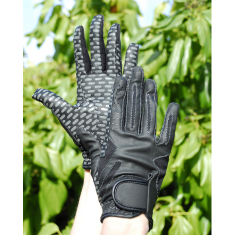 Rhinegold Silicone Grip Riding Gloves