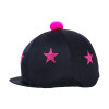 HyFASHION Pom Pom Hat Cover with Glitter Star Pattern