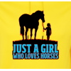 Just a Girl Who Loves Horses Hoodie